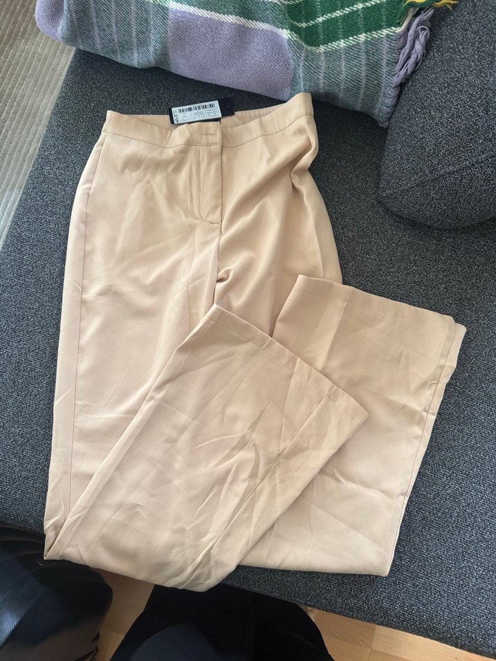 Bej Kadın Ofis Pantolonu - Görsel 3