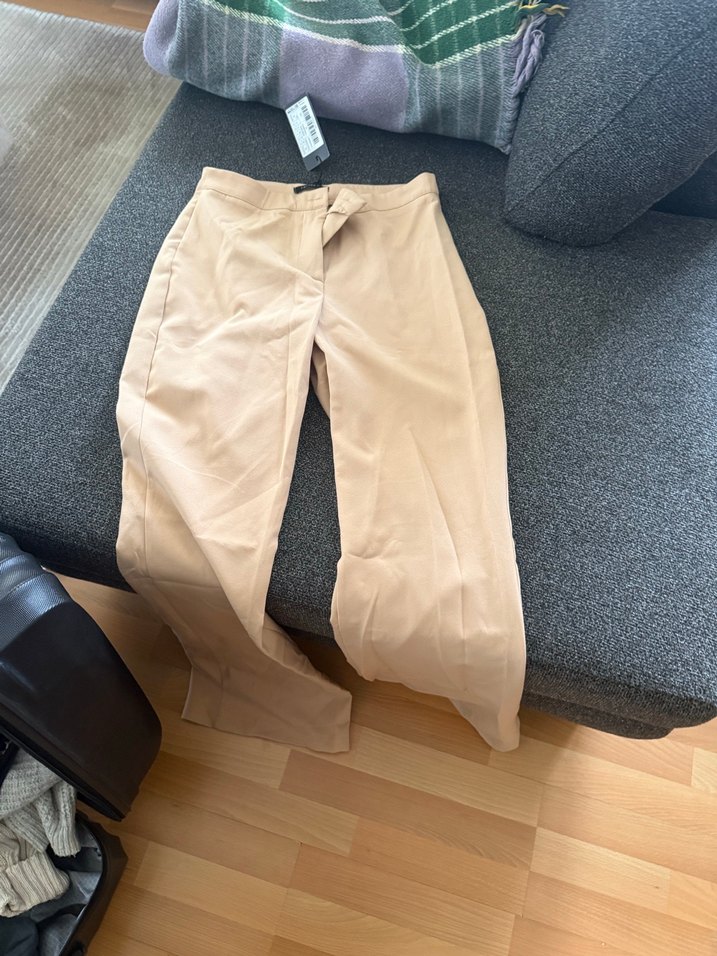 Bej Kadın Ofis Pantolonu - Görsel 2