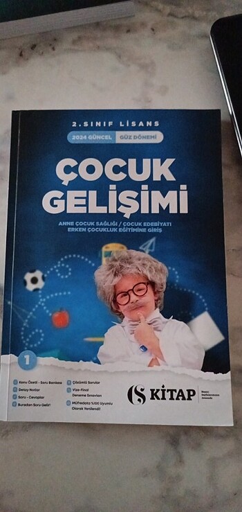 AUZEF ÇOCUK GELİŞİMİ 2. SINIF GÜZ DÖNEMİ KONU ANLATIM KİTABI 