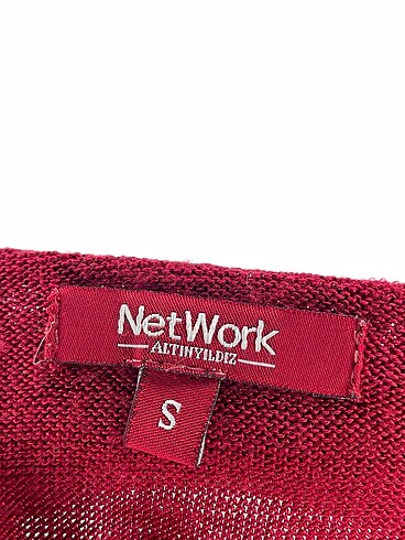 s Beden bordo Renk Network Kazak / Triko %70 İndirimli.