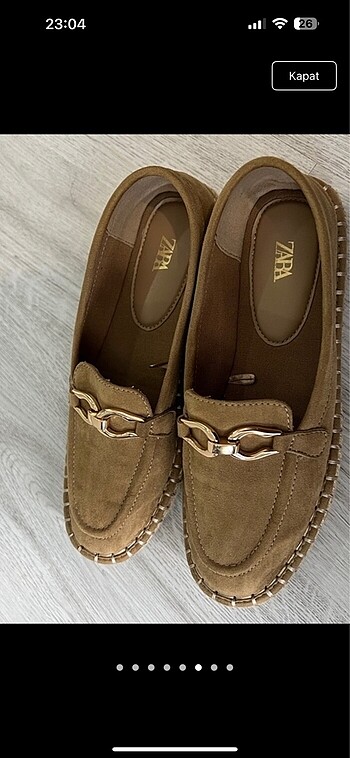 zara loafer