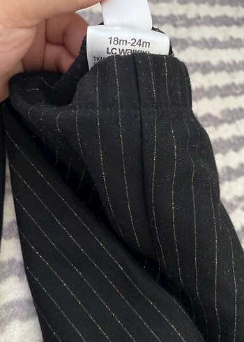 Siyah Deri bebek 2li Pantolon - Görsel 3