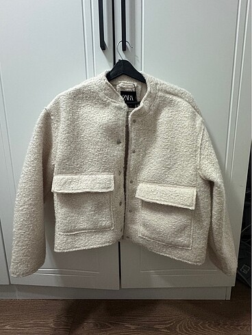 Zara Cepli Bomber Ceket