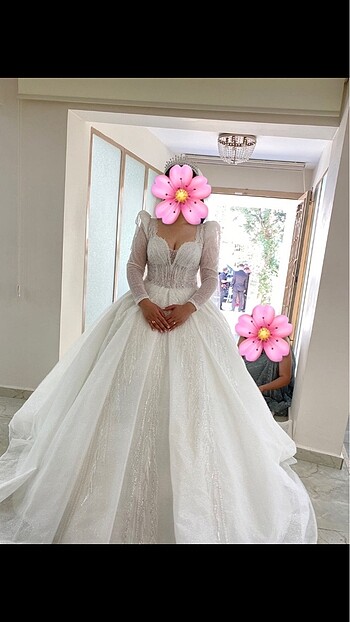 Arap model gelinlik