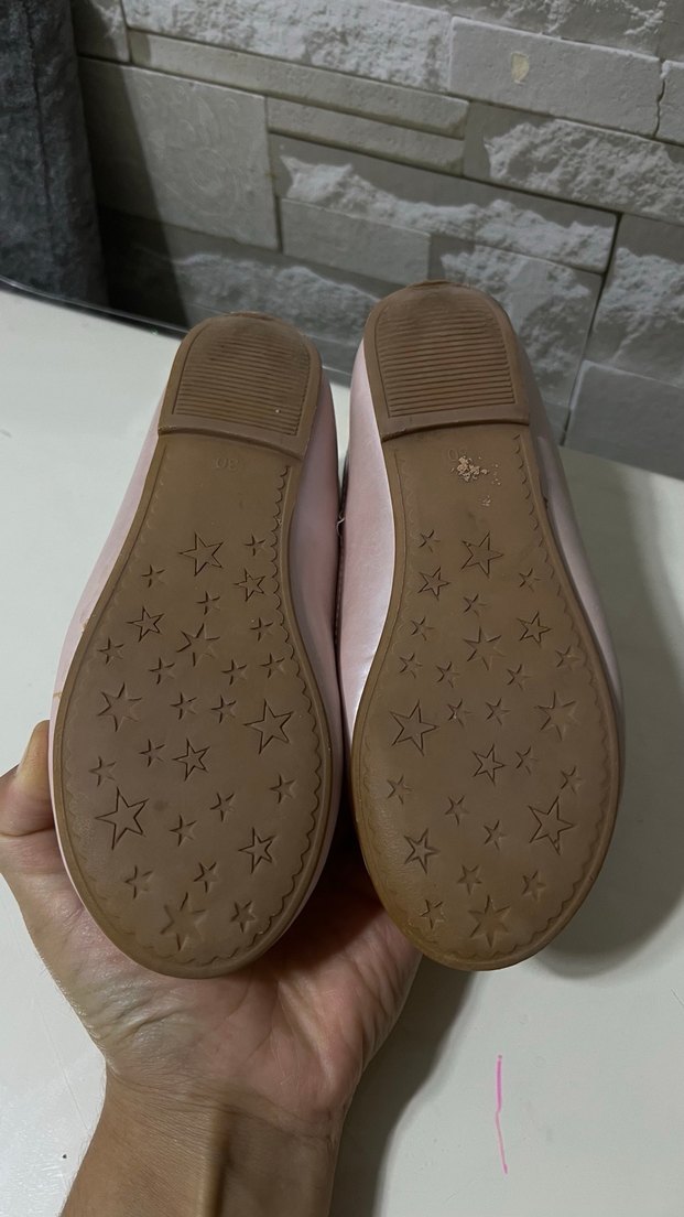 Kız Çocuk Pembe Unicorn Nakışlı Babet - Görsel 4