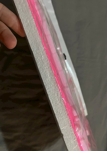 Kalın köpükten sildiği mevlidimize hoşgeldin yazısı - Görsel 3