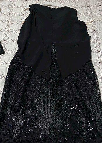 Payet İşlemeli Gri Kadın Fular - Görsel 3