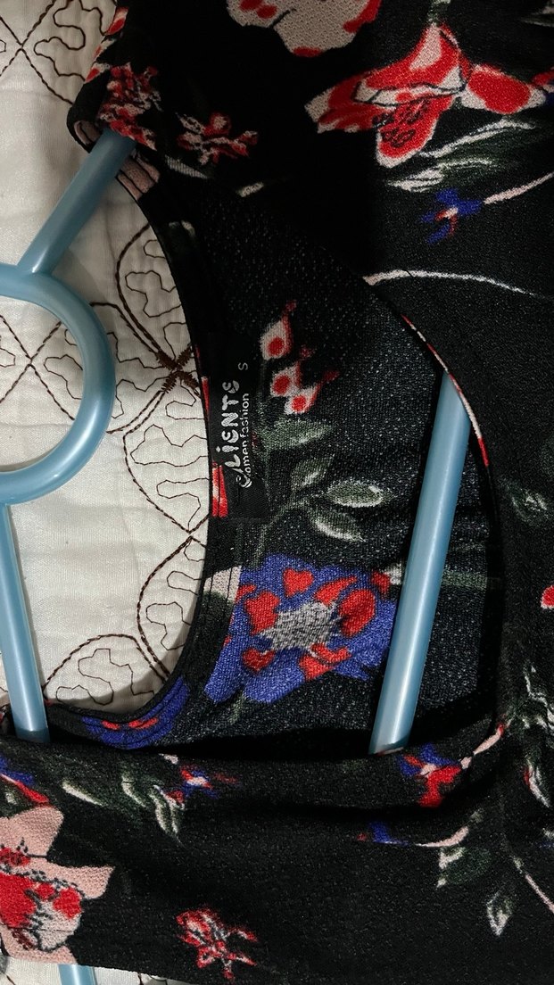 Çiçek Desenli Bohem Uzun Elbise - Görsel 2