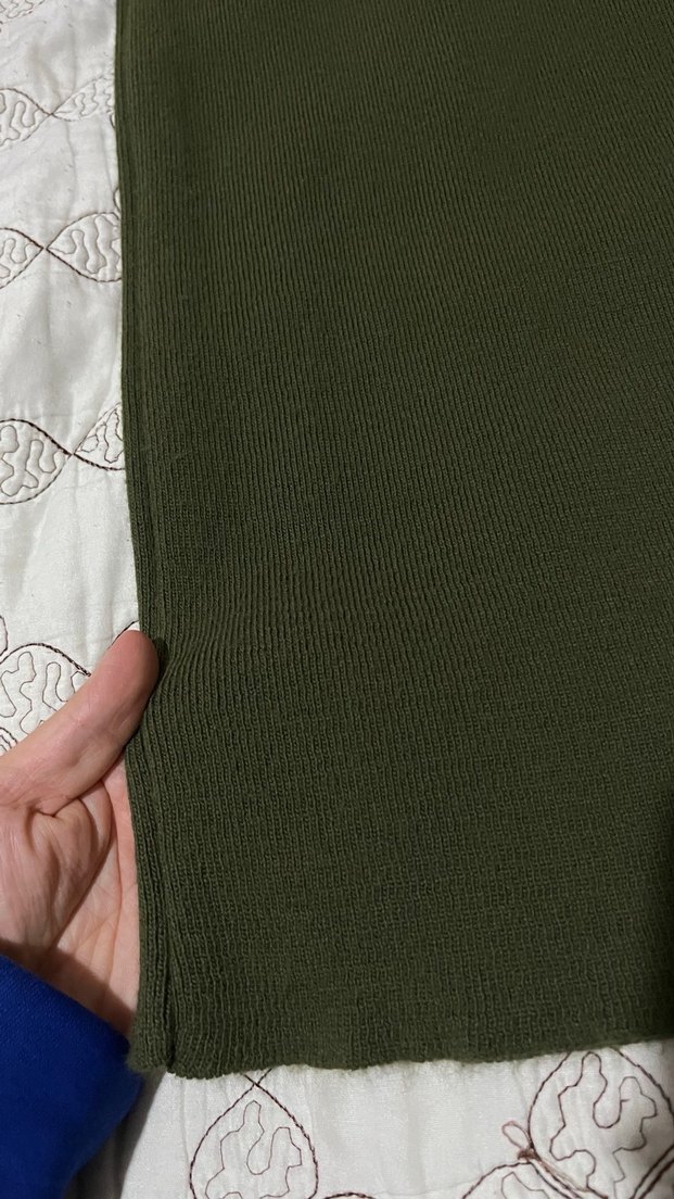 Uzun Kollu Siyah triko Kadın Elbise - Görsel 2