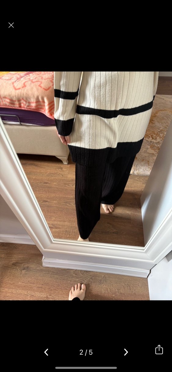 Allday kadın tesettür triko altüst takım - Görsel 2