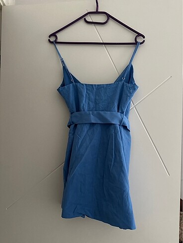 xs Beden mavi Renk kısa elbise