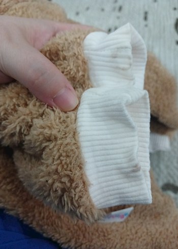 9-12 ay Kahverengi Bebek Tulumu - Görsel 5