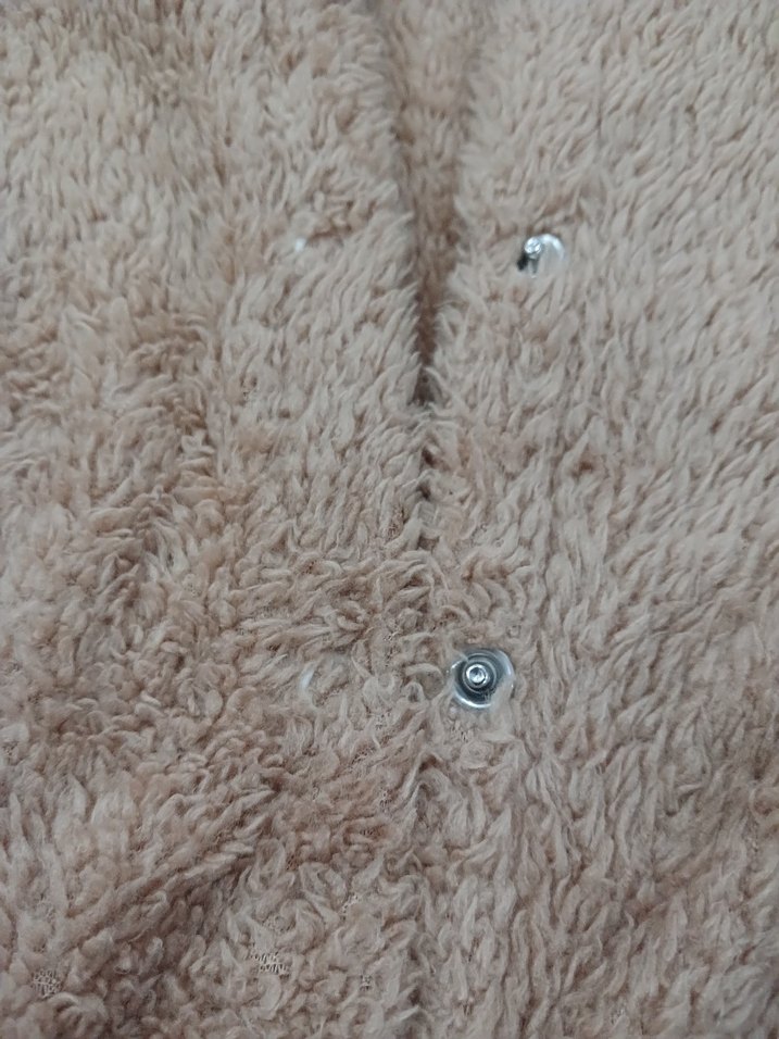 9-12 ay Kahverengi Bebek Tulumu - Görsel 4