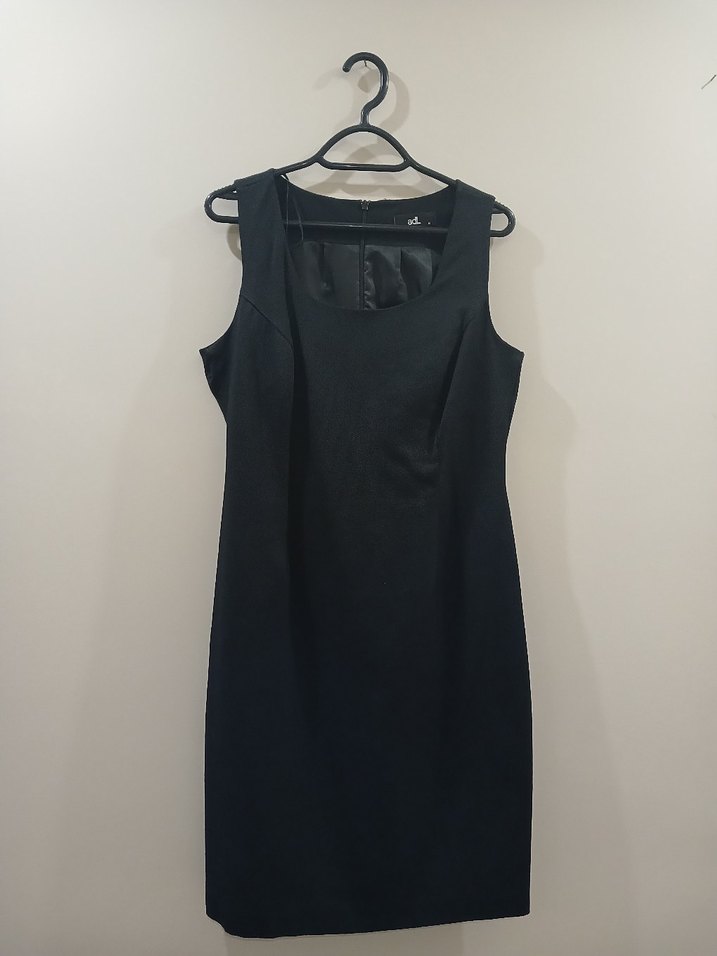 Kırmızı - bordo Midi  Ceket ve elbise - Görsel 2