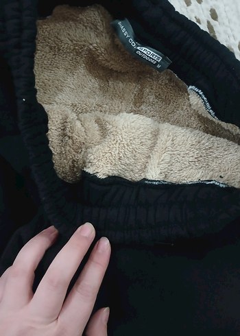 Erkek Siyah termal eşofman - Görsel 2