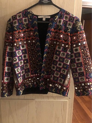 Zara payetli ceket