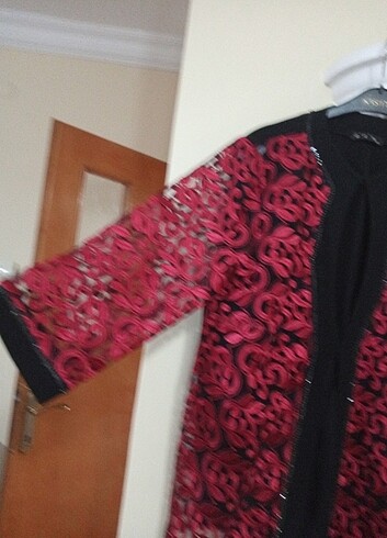 46 Beden bordo Renk Elbise