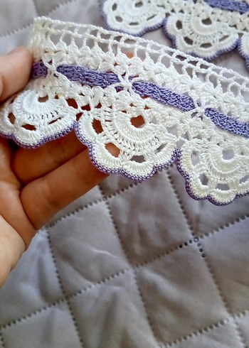 Bohem Tarzda El Yapımı Dantel Şerit - Görsel 5