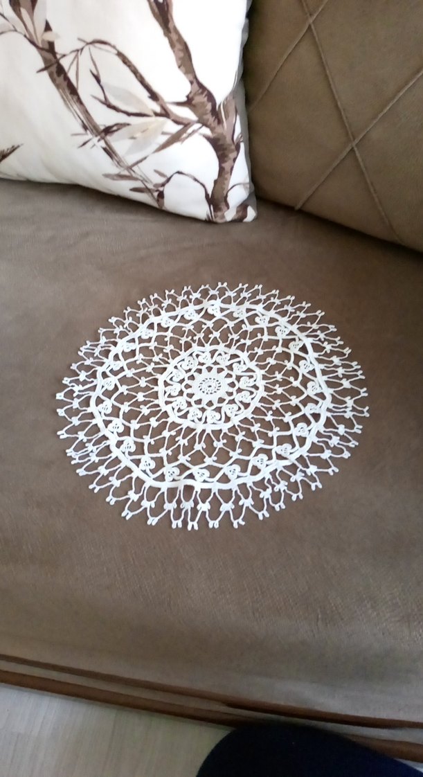 Beyaz Bohem El Yapımı Dantel - Görsel 2