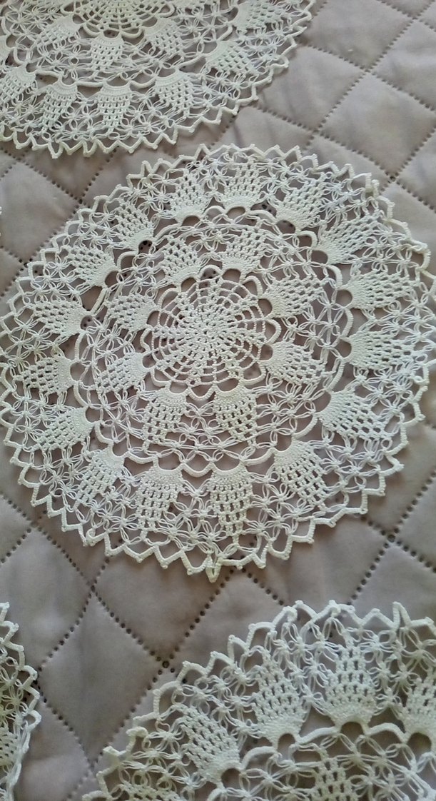 El İşi Dantel Yuvarlak Amerikan Servis - Görsel 4