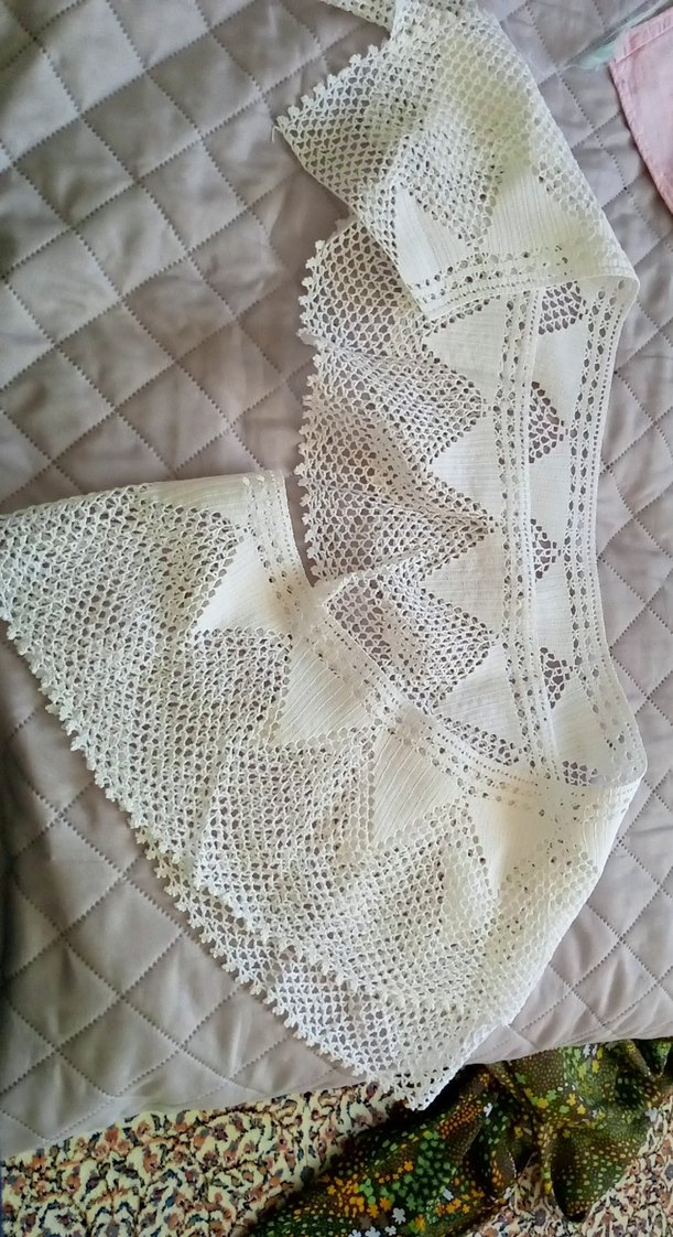 El Yapımı Bohem Dantel Örtü - Görsel 2