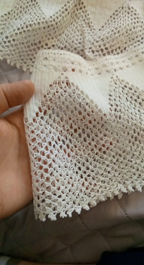 El Yapımı Bohem Dantel Örtü - Görsel 3