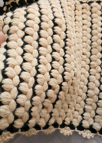 Siyah ve Krem Renkli Banyo Süngeri Seti - Görsel 4