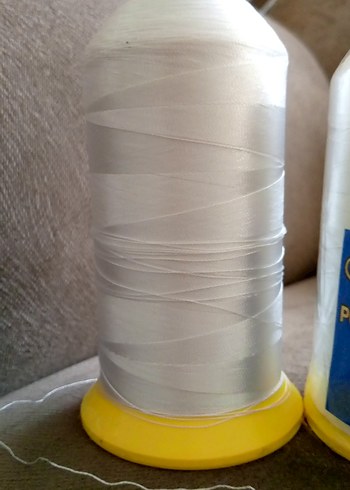 Altınbaşak Beyaz Polyester Dantel İpliği No:60 - Görsel 2