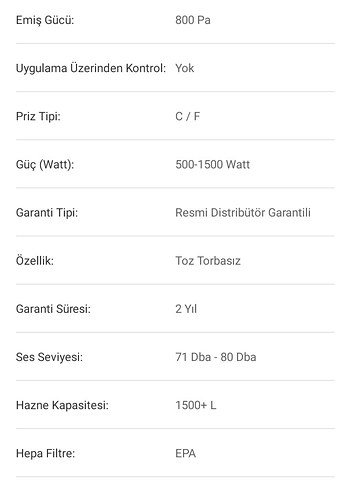 Fakir Elektrikli süpürge - Görsel 2