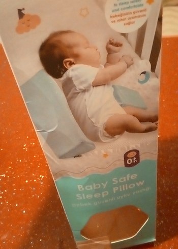 0+ Ay Bebek uyku yastığı - Görsel 4
