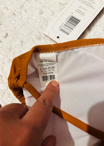 Üçgen bikini üstü - Görsel 2