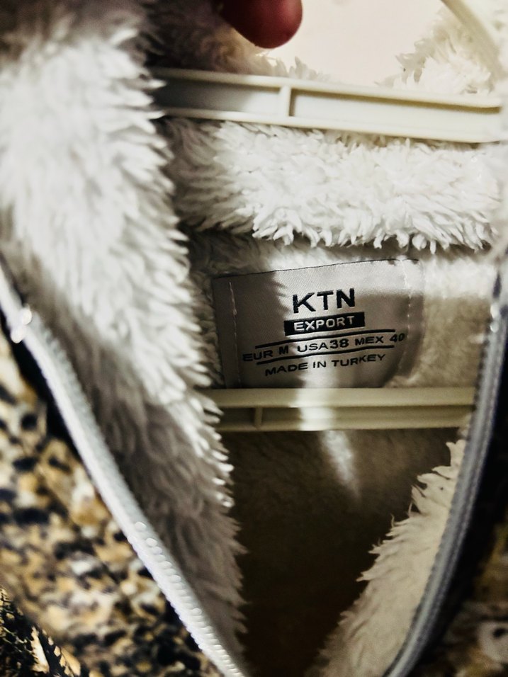 Deri Görünümlü Yılan Desenli Kadın Mont - Görsel 2