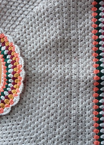 Bohem Tarz Çok Renkli Kız Çocuk Triko Hırka - Görsel 5