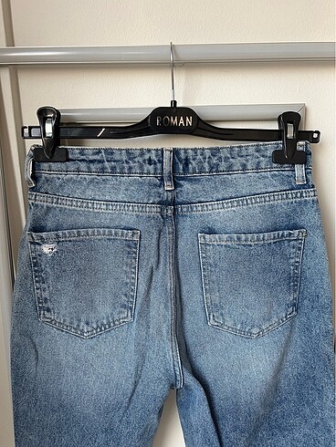 s Beden mavi Renk Trendyolmilla yırtık jean