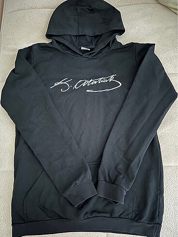 Atatürk baskılı sweatshirt