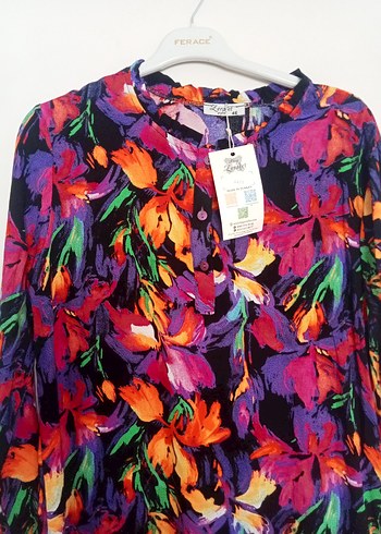Zara Renkli Uzun Bohem Kadın Elbise sıfır xl ve XXL mevcut