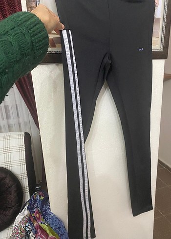 Siyah Kadın Tayt - Günlük Kullanım - Görsel 4