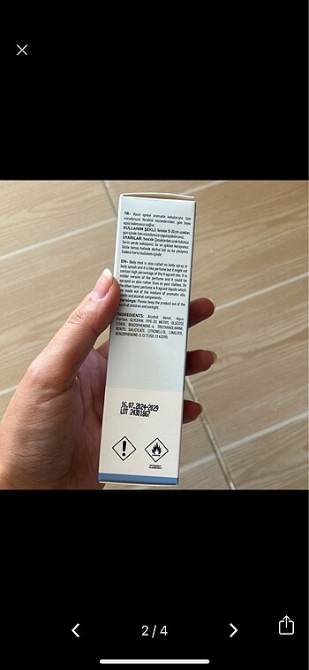 Diğer Tiens aprotie vücut spreyi