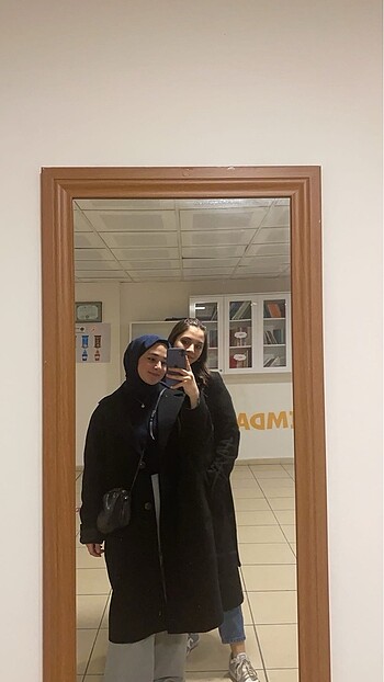 38 Beden siyah Renk Koton Siyah Kaban