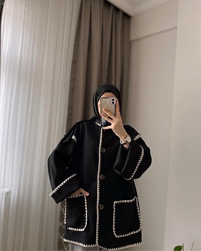 Pinterest Atkılı Hırka - Görsel 2