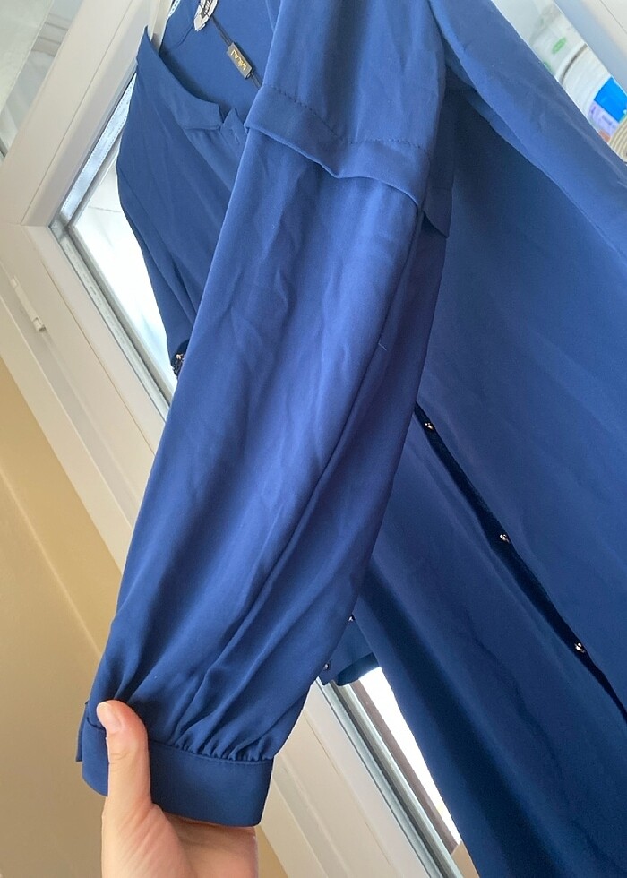 Lacivert Tunik - Görsel 3