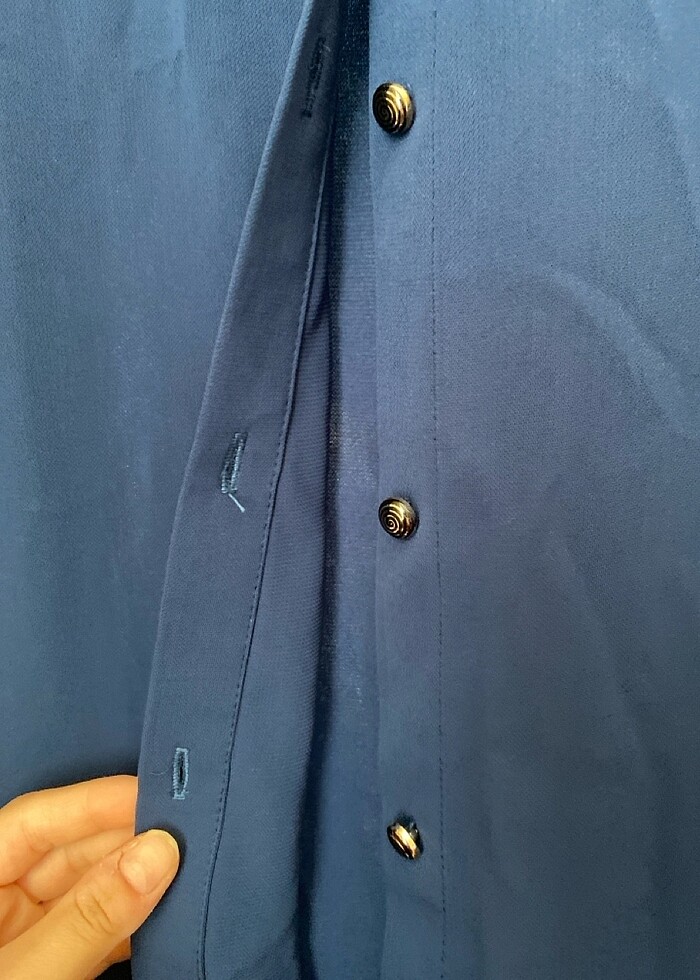 Lacivert Tunik - Görsel 5