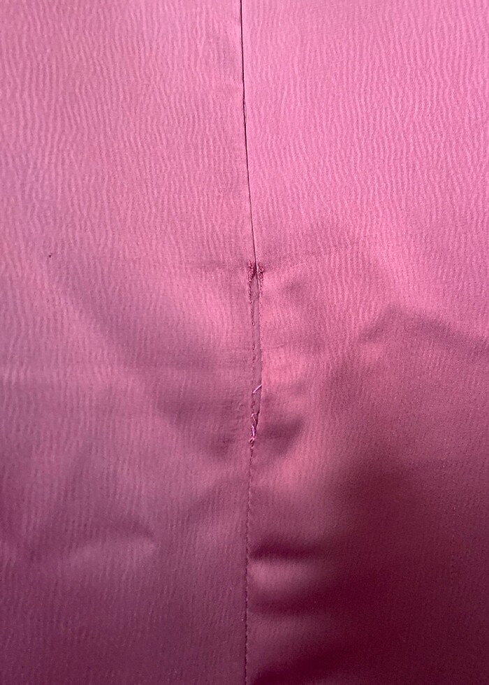 Yanlardan Bağlamalı Bordo Abiye - Görsel 4