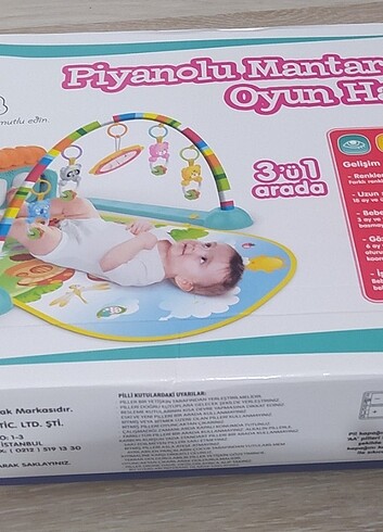 BabyCim Piyanolu Oyun Halısı