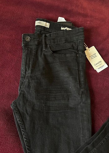 Siyah erkek skinny jean - Görsel 2