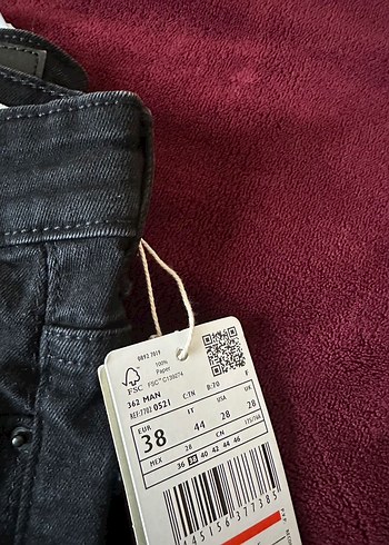 Siyah erkek skinny jean - Görsel 5