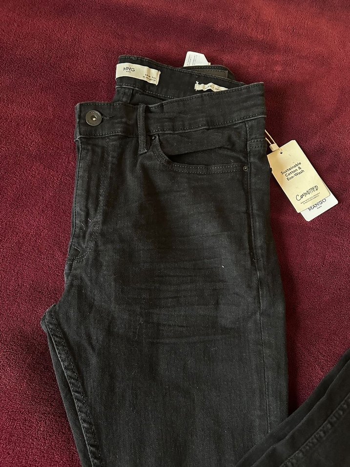 Siyah erkek skinny jean - Görsel 2