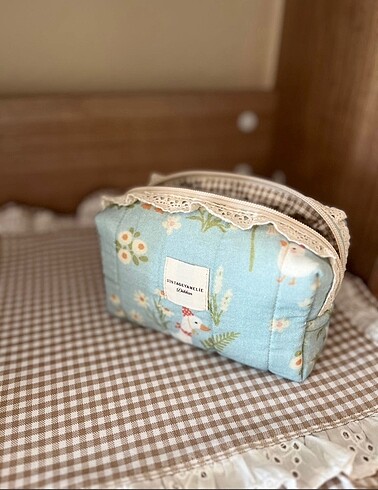 Vintageyamelie makyaj çantası