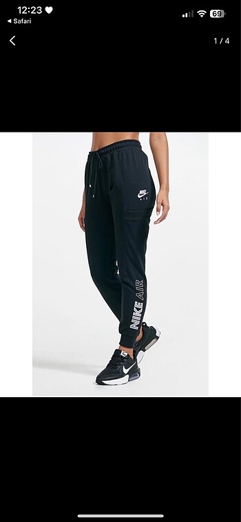 m Beden siyah Renk Nike eşofman (orjinal)