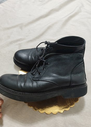 Klasik Siyah Bağcıklı Erkek Bot - Görsel 2